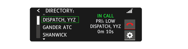 Latitude TCDU SATVOICE Low Priority Call